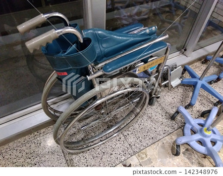 Folded wheelchair Folded wheelchair 142348976