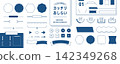 A formal design set for business documents and presentations [No background or text] 142349268
