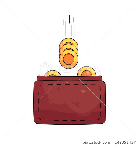 Illustration of revenue 142351437
