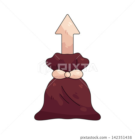 Illustration of earnings 142351438