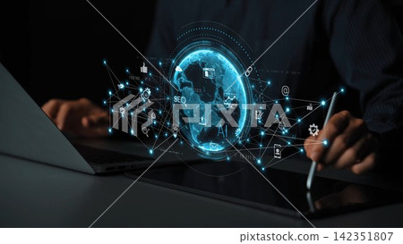 Global AI Network and Digital Economy Ecosystem Marrow Global AI Network and Digital Economy Ecosystem Marrow 142351807