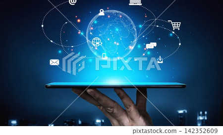 Global Digital Communication and Online Network Marrow 142352609