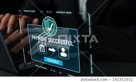 Secure Online Payment Successful Transaction Display Marrow Secure Online Payment Successful Transaction Display Marrow 142352852