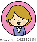 彩色圓形女性圖示 3 142352864