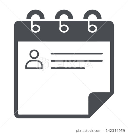 User Profile Contact List Icon for Digital Interface User Profile Contact List Icon for Digital Interface 142354959