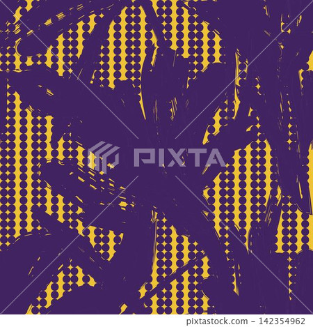 Floral Brushstroke Striped seamless pattern design for fashion and home textiles, graphics and backgrounds Floral Brushstroke Striped seamless pattern design for fashion and home textiles, graphics and backgrounds 142354962