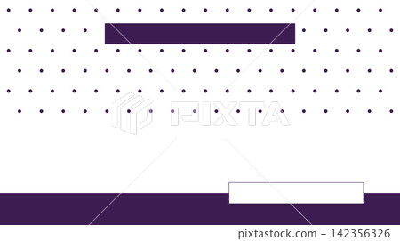 Dark purple polka dot dot grid background with solid banner and label frames. Dark purple polka dot dot grid background with solid banner and label frames. 142356326