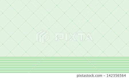 Pastel green diamond lattice background with horizontal striped bottom border. Pastel green diamond lattice background with horizontal striped bottom border. 142356564