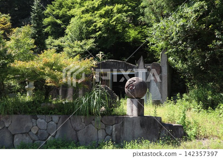 花輪站前的街景 花輪站前的街景 142357397