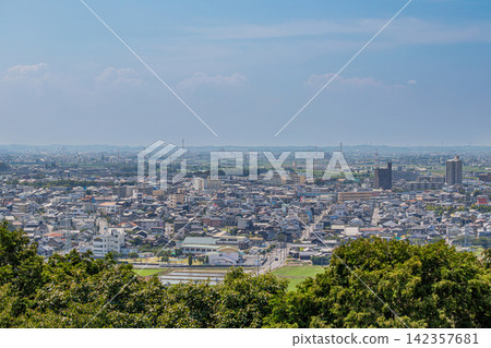 愛知縣西尾市街景 愛知縣西尾市街景 142357681
