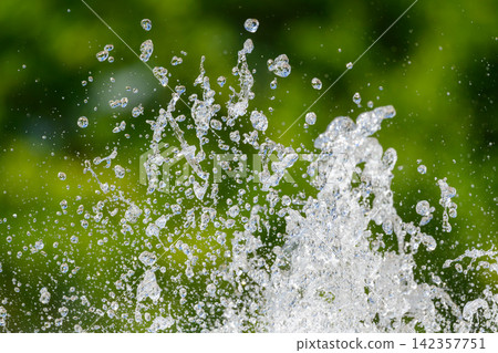 水花飛濺（夏季噴泉）_4995 142357751