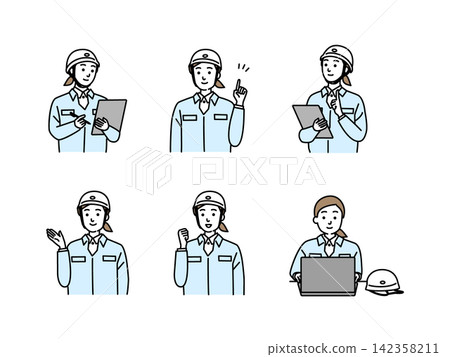 Young female staff member Young female staff member 142358211