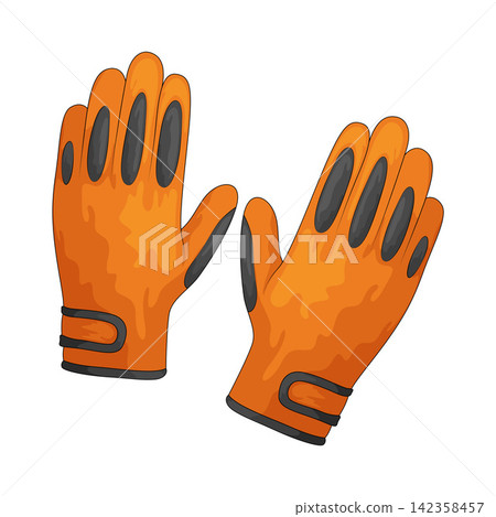 Illustration of Gloves Illustration of Gloves 142358457