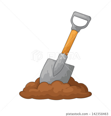 Illustration of Shovel 142358463