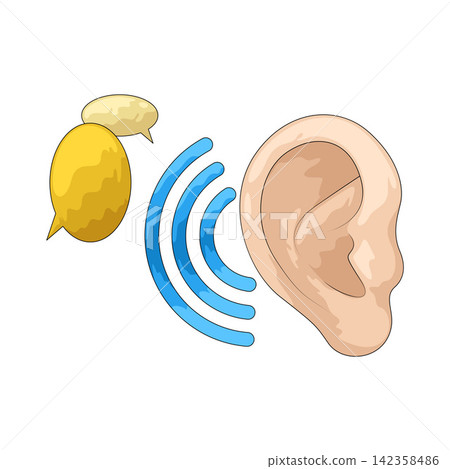 Illustration of Listening 142358486