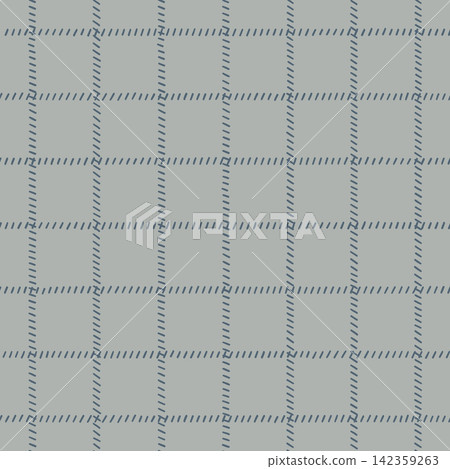 Light Blue Stitch Check Seamless Pattern for Textiles Light Blue Stitch Check Seamless Pattern for Textiles 142359263