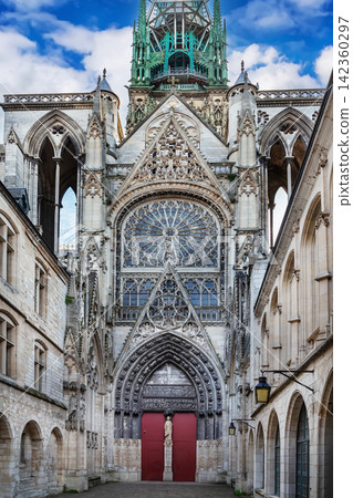 Rouen Cathedral, France Rouen Cathedral, France 142360297