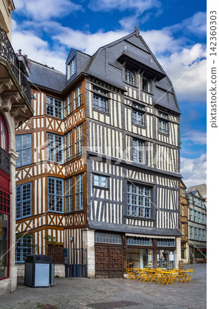 Barthelemy square in Rouen, France Barthelemy square in Rouen, France 142360303