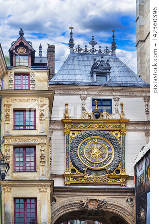 Gros Horloge in Rouen, France Gros Horloge in Rouen, France 142360396