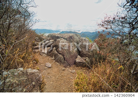 岡山,湯田池山的風景 岡山,湯田池山的風景 142360904