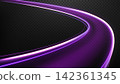 Dynamic Purple Speed Lines, Vector Illustration 142361345