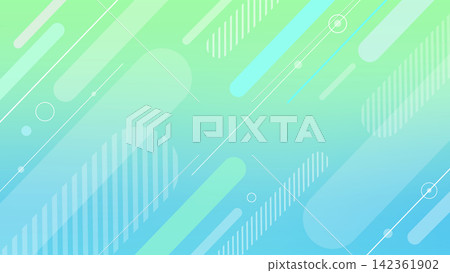 Colorful, abstract, geometric, technology, 16:9 aspect ratio. 142361902