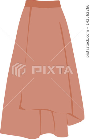 Illustration of a skirt Illustration of a skirt 142362266