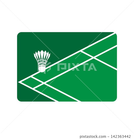 Modern Shuttlecock Logo Design Modern Shuttlecock Logo Design 142363442