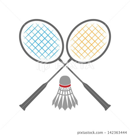 Modern Shuttlecock Logo Design Modern Shuttlecock Logo Design 142363444