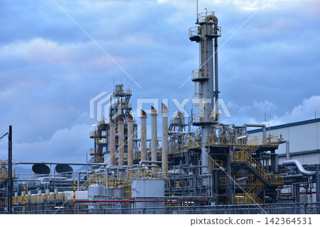 Factory scenery, abstract scenery Factory scenery, abstract scenery 142364531