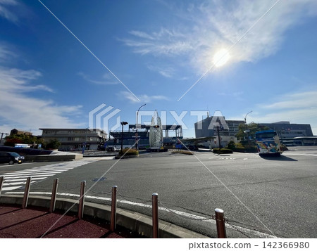 The plaza in front of JR Yonago Station The plaza in front of JR Yonago Station 142366980