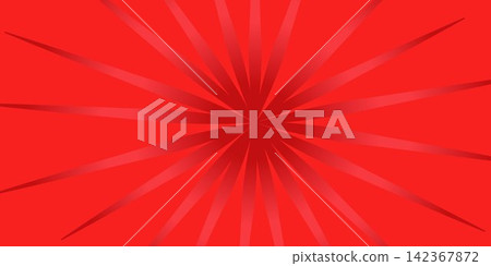 Vibrant Red Sunburst Vector Layout with Zoom Effect Vibrant Red Sunburst Vector Layout with Zoom Effect 142367872