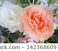 Colorful artificial roses 142368609