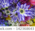 Colorful artificial flower bouquet 142368643