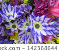 Colorful artificial flower bouquet 142368644