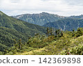 Northern Alps, Mt. Suisho, from the direction of Taro-daira Northern Alps, Mt. Suisho, from the direction of Taro-daira 142369898