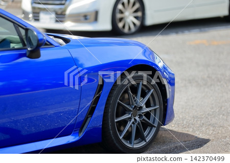 藍色日本跑車 藍色日本跑車 142370499