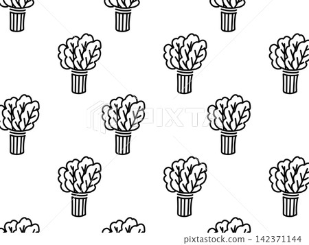背景插圖為大量菠菜(黑色) 背景插圖為大量菠菜(黑色) 142371144