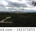 sky seen through clouds 142371655