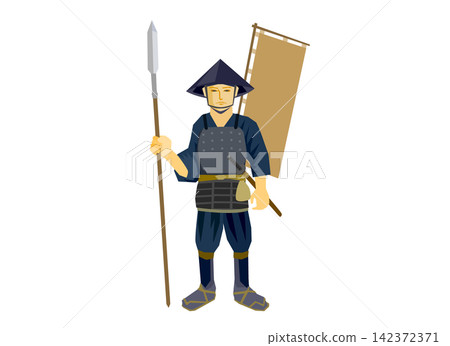 Ashigaru (foot soldiers) of the Sengoku period Ashigaru (foot soldiers) of the Sengoku period 142372371