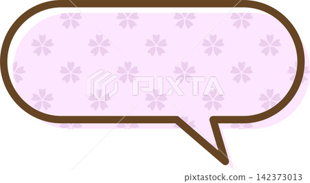 Individual speech bubble icons with patterns Individual speech bubble icons with patterns 142373013