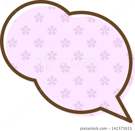 Individual speech bubble icons with patterns Individual speech bubble icons with patterns 142373015