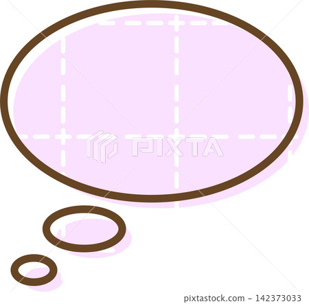 Individual speech bubble icons with patterns Individual speech bubble icons with patterns 142373033