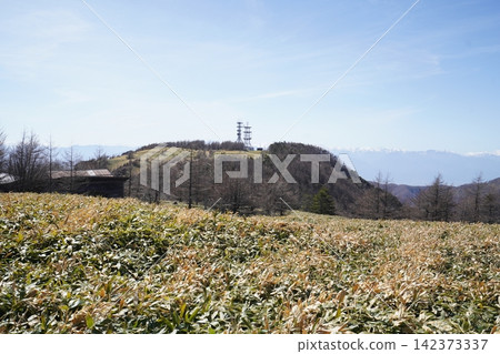 2026年4月12日,從長野縣美久志原市大賀戶附近眺望大賀花。 2026年4月12日,從長野縣美久志原市大賀戶附近眺望大賀花。 142373337
