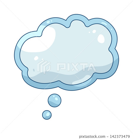 Illustration of speech bubble Illustration of speech bubble 142373479