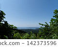 View of Tashirojima Island from the Cobalt Line in Ishinomaki City, Miyagi Prefecture. 142373596