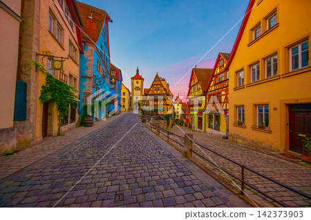 Colorful cityscape Colorful cityscape 142373903