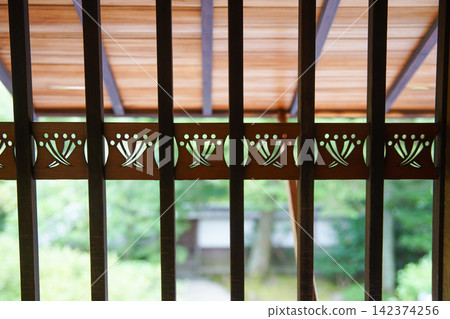 The window of Shusui-tei The window of Shusui-tei 142374256