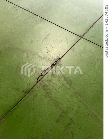 old concrete floor old concrete floor 142374508