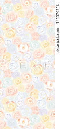 Large collection of vibrant watercolor floral seamless patterns for various design uses Large collection of vibrant watercolor floral seamless patterns for various design uses 142374708
